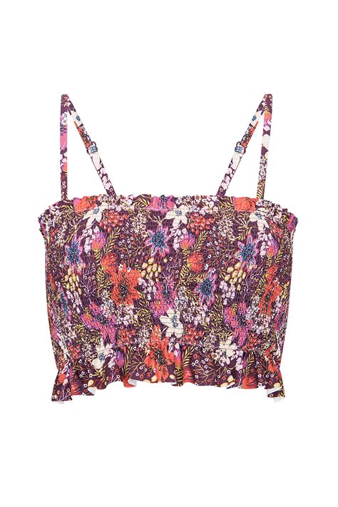 Antique Strapless Bikini Üstü PLDQAVTQ19IY MDM Mürdüm Penti