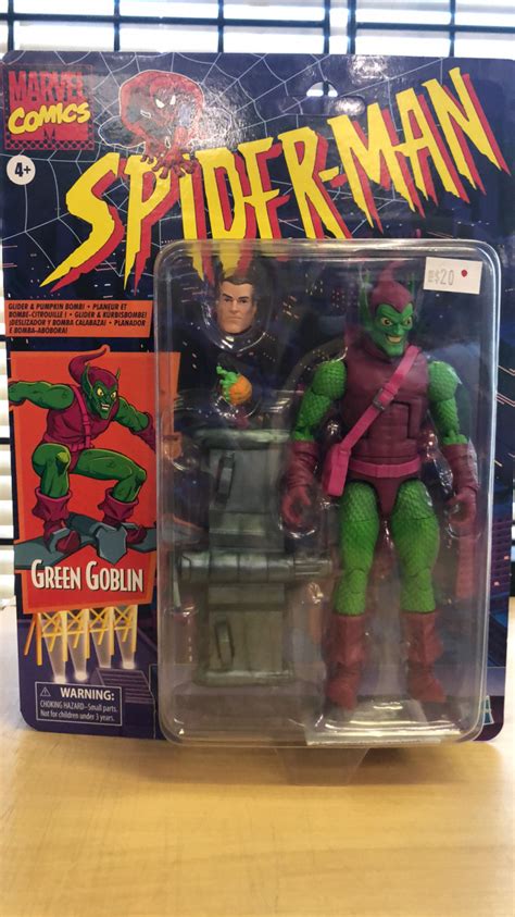 Spiderman Retro Marvel Legends – Green Goblin – Vintage Toy Mall