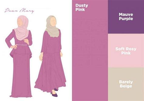 Kombinasi Warna Baju Dan Tudung Yang Sesuai - historyploaty