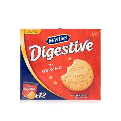 McVitie S Digestive Original Portion 29 4g X12 Spinneys UAE