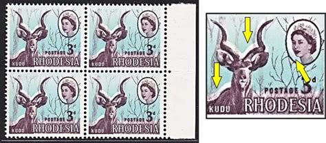 Zimbabwe Rhodesia Nyasaland 1966 Rhodesia 3d UMM Marginal