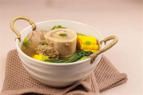 Premium Photo Beef Bulalo Is A Filipino Beef Shank Soup In Clear Broth