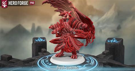 Flesh Cosmic Made With Hero Forge