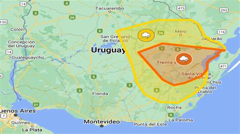 Rigen Alertas Amarilla Y Naranja Por Persistencia De Tormentas Fuertes