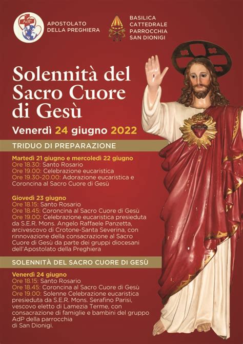 Crotone Solennit Del Sacro Cuore Una Devozione Per I Nostri Tempi