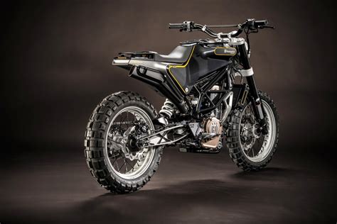 Racing Caf Husqvarna Svartpilen Concept Eicma