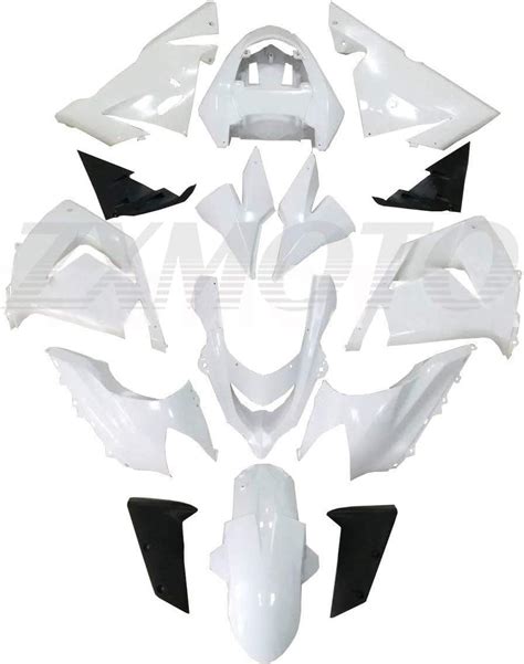 Amazon ZXMOTO Unpainted Motorcycle Fairing Kit For 2009 2010 2011