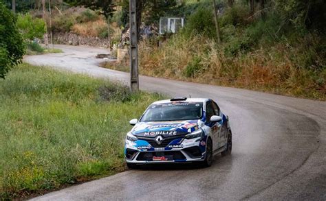 Rally De Lisboa Pec Pedro Pereira Lidera Destacado O Clio Trophy