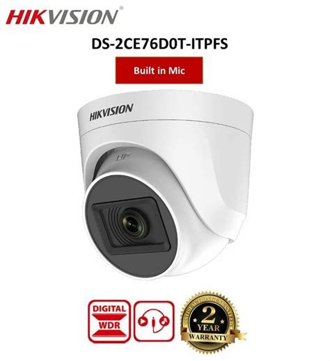 Hikvision DS 2CE76D0T ITPFS Dome Camera At Rs 1700 Piece Dome Camera