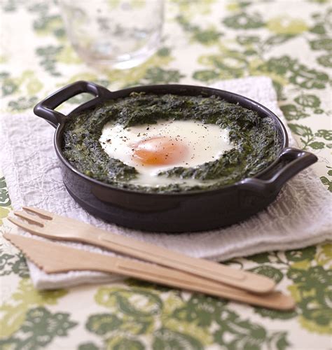 Oeufs Cocotte Aux épinards Façon Oeufs à La Florentine Recettes De