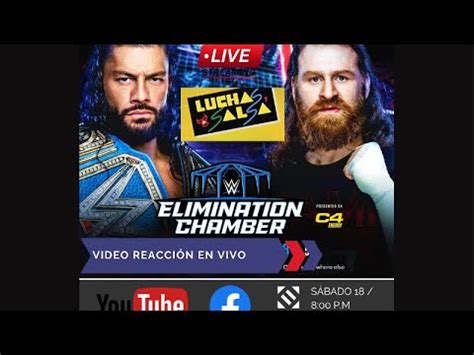 Wwe Elimination Chamber En Vivo Cu Ndo Es A Qu Hora Inicia