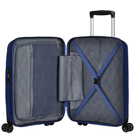 Чемодан American Tourister ручная кладь BON AIR DLX Dark Blue