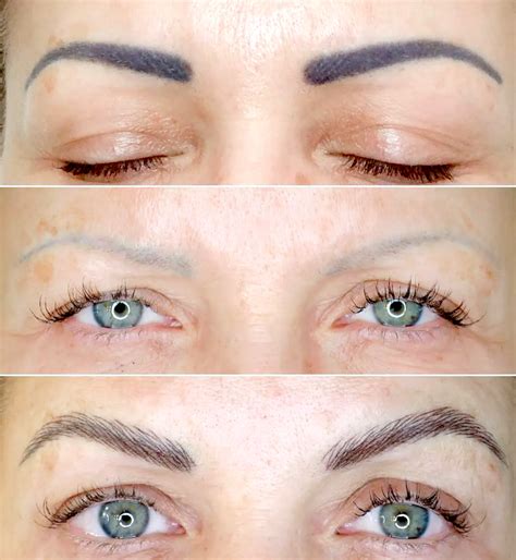 Eyebrow Tattoo Gone Wrong Permanent Makeup Studio Face Figurati