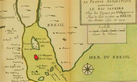 Franca Antartica - França Antártica - O que foi, resumo, mapa e período histórico