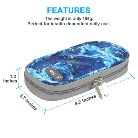 YOUSHARES Insulin Cooler Travel Case Diabetic Insulated Organizer