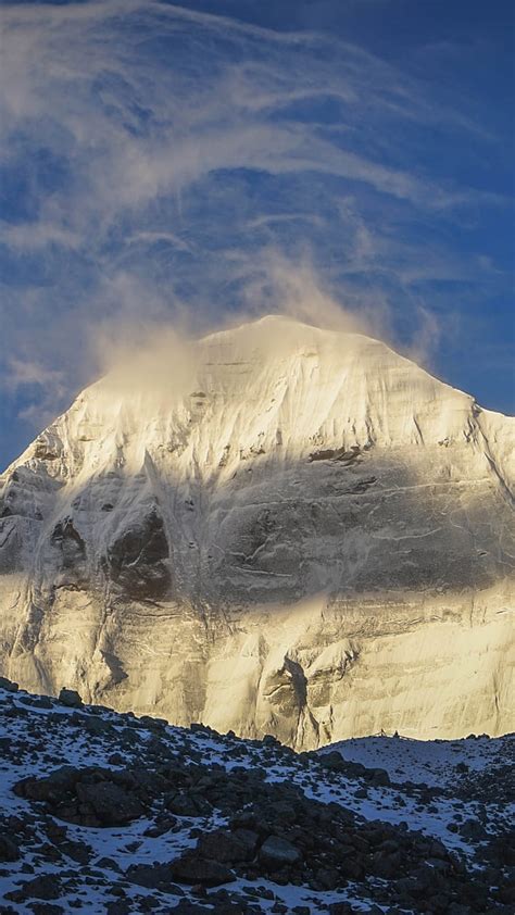 Mount Kailash Himalaya India Mountain Shiva Hd Phone Wallpaper