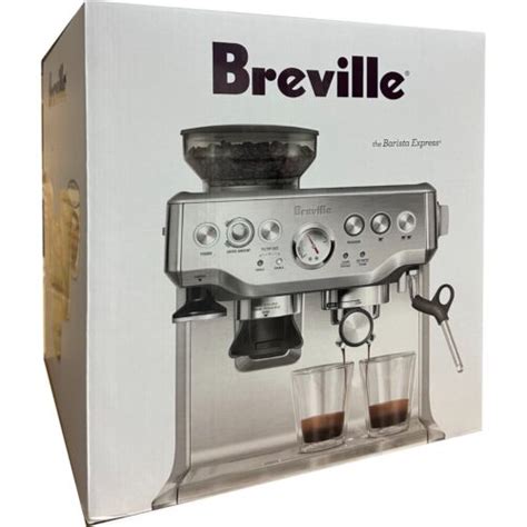 Breville Barista Express Brushed Stainless Steel Espresso Machine