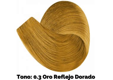 Colortech Tinte Tono Chromo Oro Reflejo Dorado Tubo G