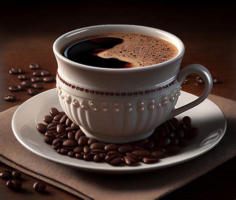 Premium Ai Image Hot Coffee