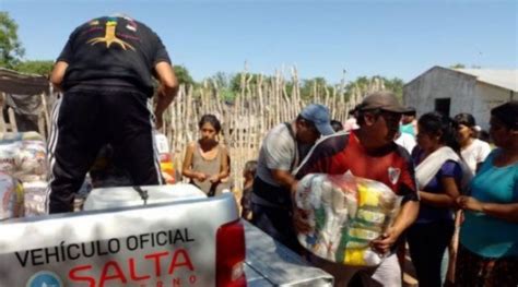 Continúa la entrega de asistencia alimentaria en Rivadavia Banda Sur