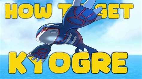 How To Get Kyogre Pokemon Scarlet And Violet YouTube