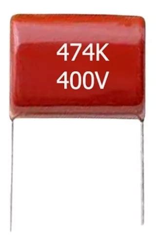 Condensador De Poliester 474k 400v | MercadoLibre