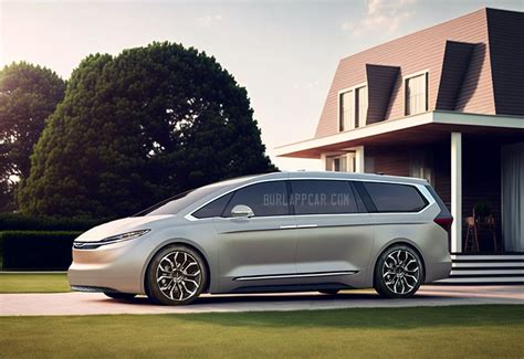 Chrysler Pacifica Ev New Illustration Burlappcar