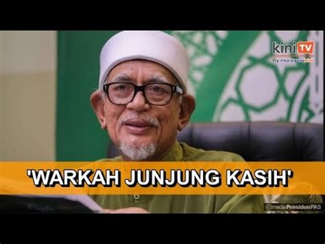 Hadi Utus Surat Junjung Kasih Pada Sultan Selangor Youtube