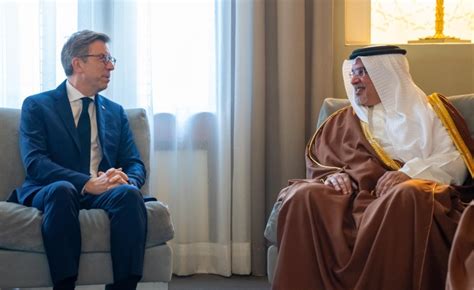 Hrh The Crown Prince And Prime Minister Receives The Ambassador Of The