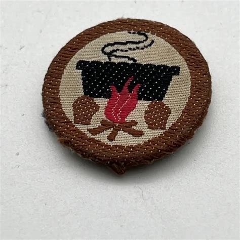 WW2 ANCIEN INSIGNE Badge Brodée Scout De France CJF Le Puy Vichy EUR 9