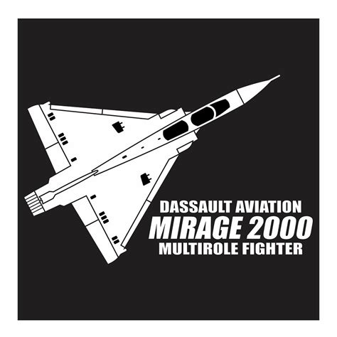 Jual Dassault Mirage 2000 Multirole Fighter Aircraft Cutting Sticker