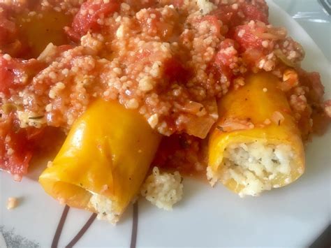 Gef Llte Spitzpaprika Mit Couscous Von Tina Chefkoch De