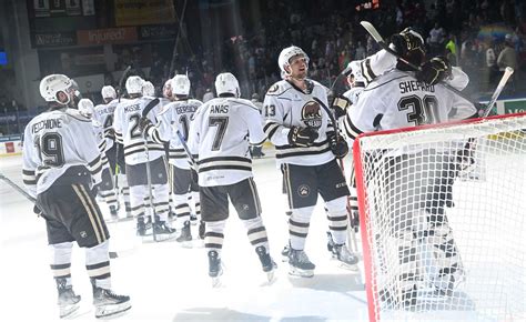 Hershey Bears Advance To Calder Cup Finals Capture Canning Trophy