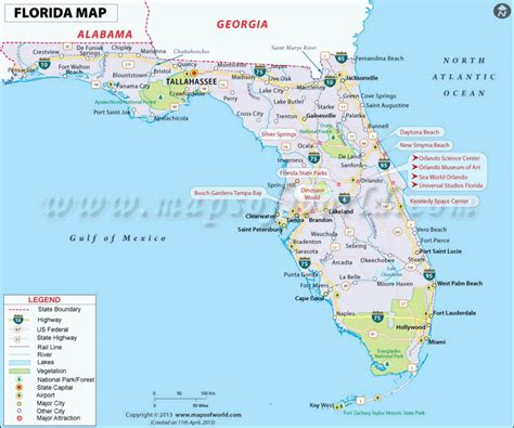 Tallahassee On The Map Of Florida Printable Maps