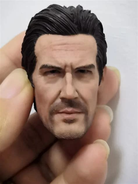 In Stock Josh James Brolin Thanos Head Sculpt Carved Man Head