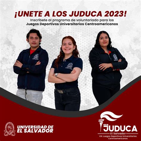 Universidad De El Salvador UES On Twitter UNETE A LOS JUDUCA2023