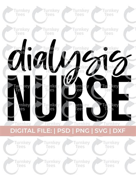 Dialysis Nurse Svg Dialysis Tech Svg Dialysis Svg Dialysis