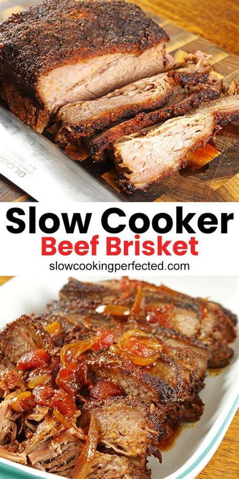 Slow Cooker Beef Brisket Recipe Beef Brisket Recipes Brisket