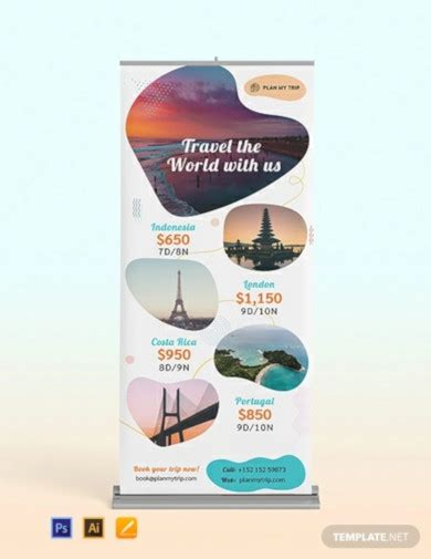 Travel Banner - 15+ Examples, Illustrator, Pages, Photoshop