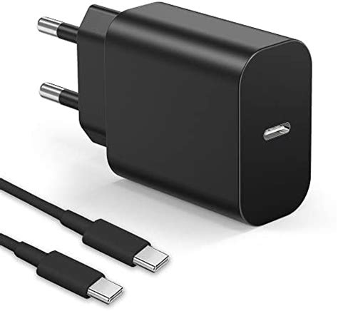 Chargeur Rapide 25W Compatible Avec Samsung Adaptateur Secteur USB C