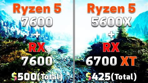 Ryzen Rx Vs Ryzen X Rx Xt Pc Gameplay