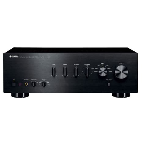 Yamaha A S Integrated Amplifier Black Hyperfi