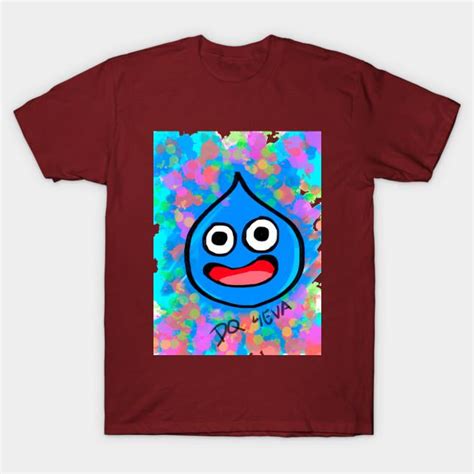 Buy Men Premium Cotton Harajuku T Shirt Dq Slime Print Mens Tee Shirts