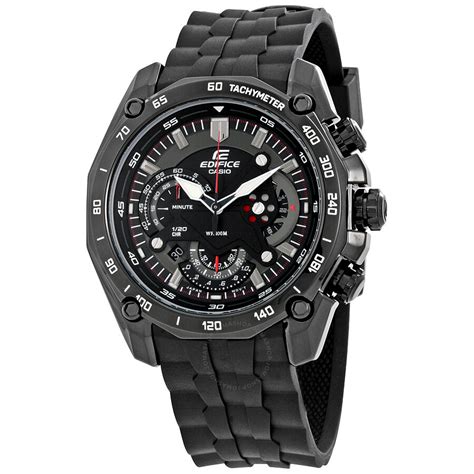 Casio Edifice Black Dial Chronograph Men S Watch EF550PB 1AV Edifice