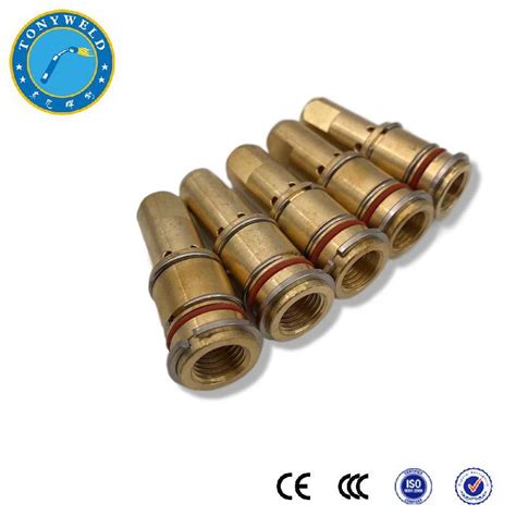 Bnd Type Mig Welding Consumables Gas Diffuser Copper Gas