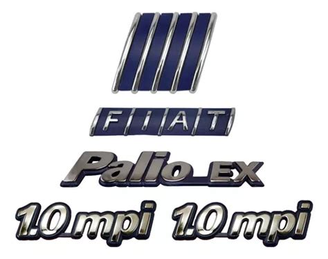 Emblemas Palio Ex Fiat Mala Fiat Cap E Mpi