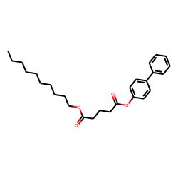 Glutaric Acid 4 Biphenyl Decyl Ester Chemical Physical Properties