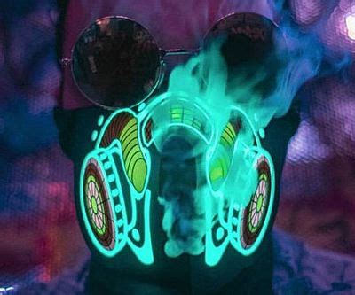 Sound Reactive LED DJ Mask