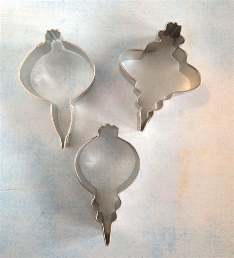 Retro Ornament Cookie Cutter Set