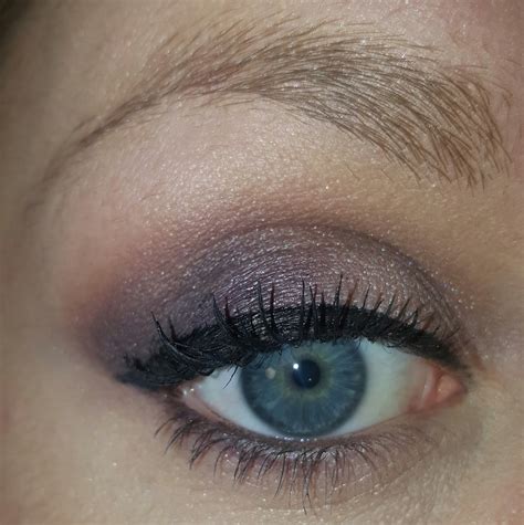 Yarnandbeauty Purple Smokey Eye Tutorial Featuring Naked Ultimate Basics Chocolate Bon Bons